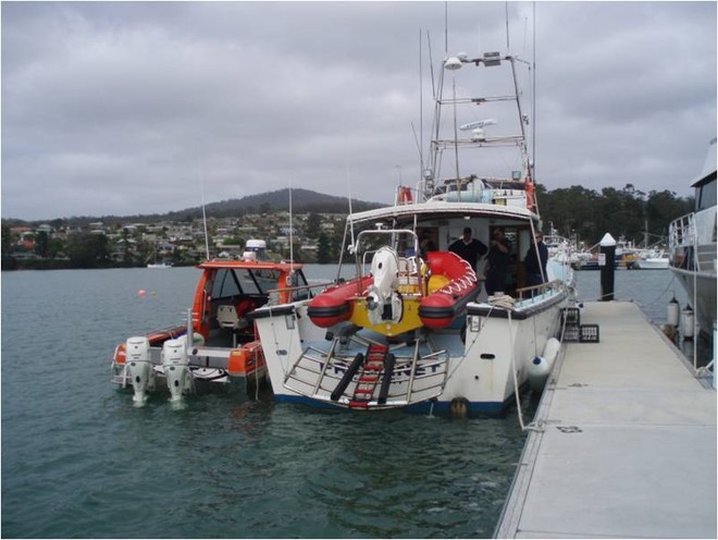St Helens Marine Rescue - $20,000 contribution towards the cost of a new RIB  © CYCA . http://www.cyca.com.au